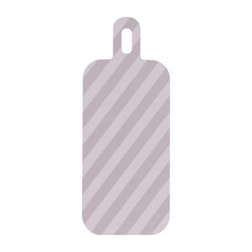 Checks & Stripes tray 13x33 cm - Amber-grey - Muurla