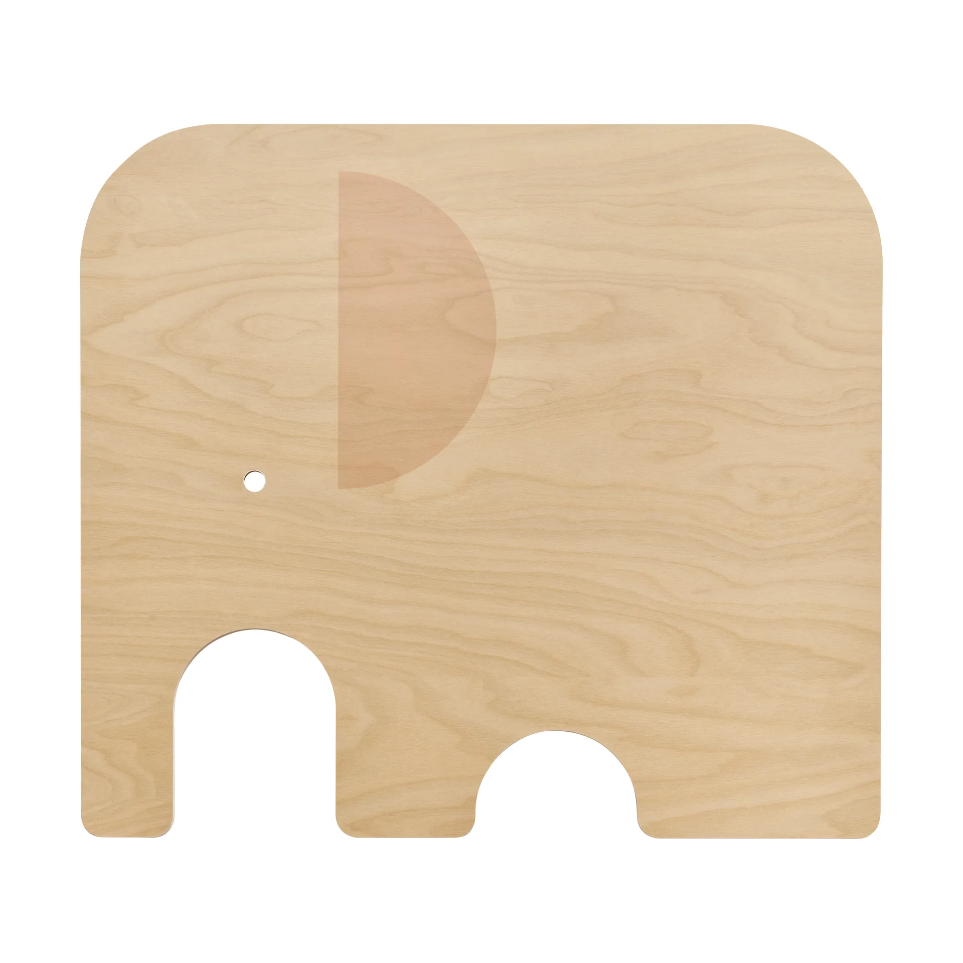 Elephant Chop & Serve cutting board L, Yellow Muurla