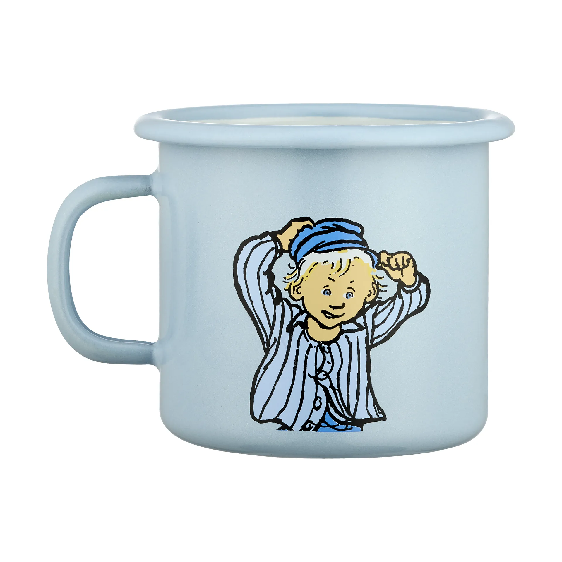 Emil in Lönneberga enamel mug 2.5 dl, Emil Muurla