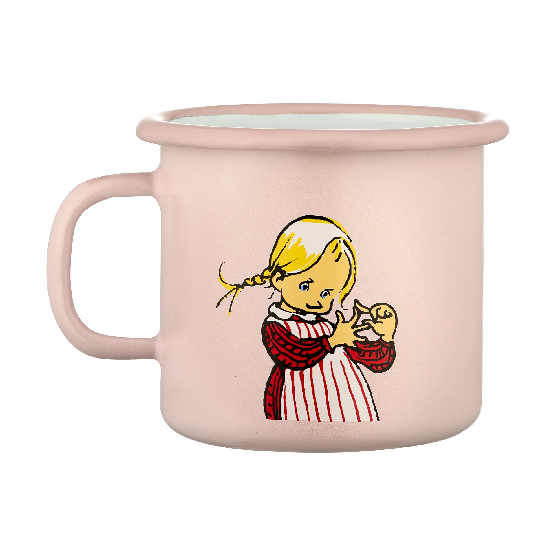 Emil in Lönneberga enamel mug 2.5 dl, Ida Muurla