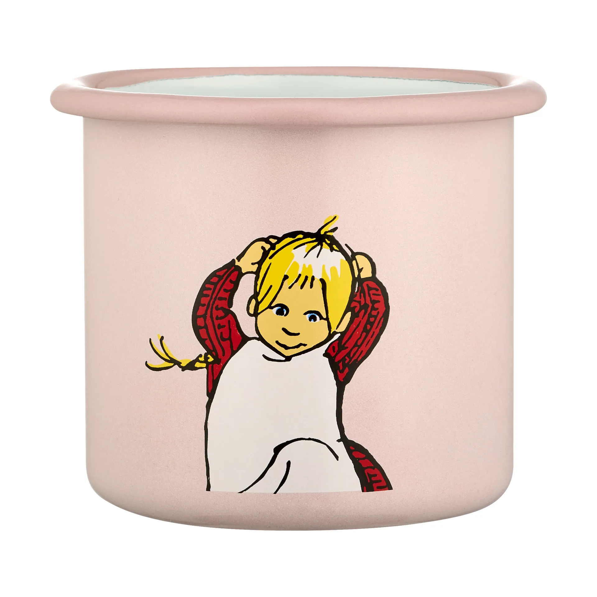Emil in Lönneberga enamel mug 2.5 dl, Ida Muurla