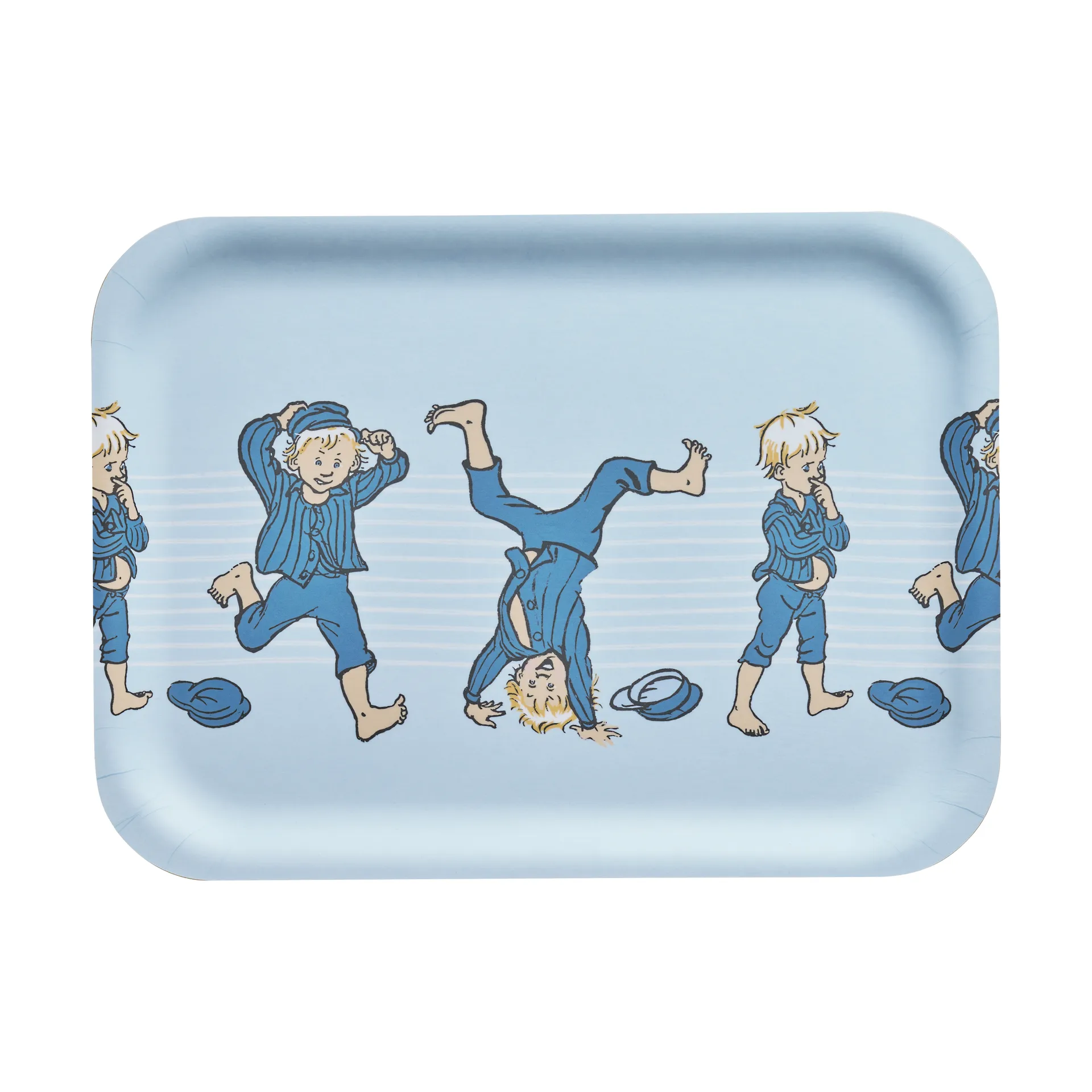 Emil tray 20x27 cm, Blue Muurla