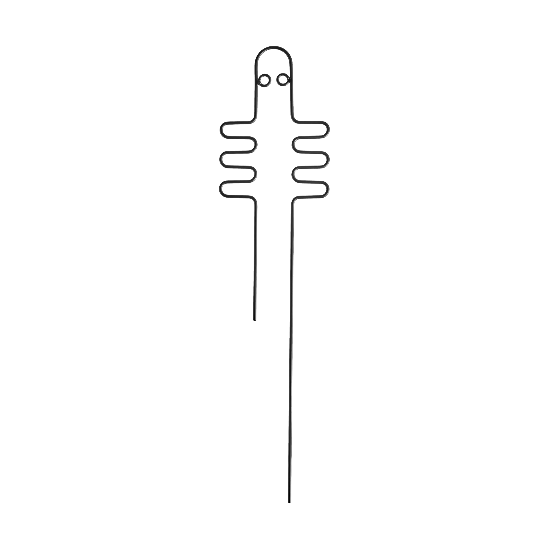 Hattifattener plant support, Black Muurla
