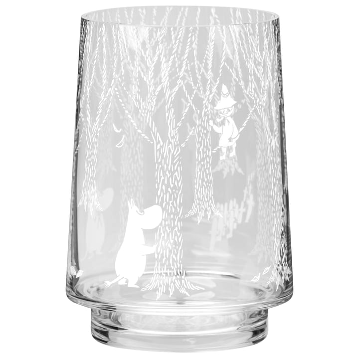 In the Woods lantern/vase 20 cm, clear-white Muurla