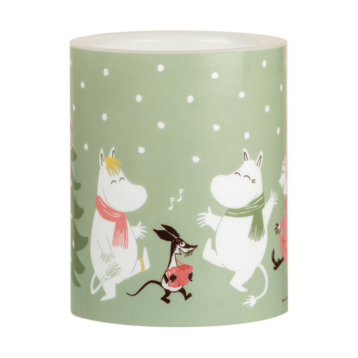 Moomin block candle LED 12,5 cm - Festive spirits - Muurla