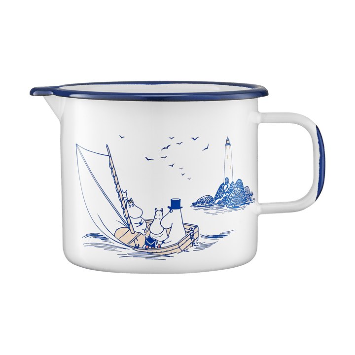 Moomin Enamel Jug 1.3L - Sailors - Muurla