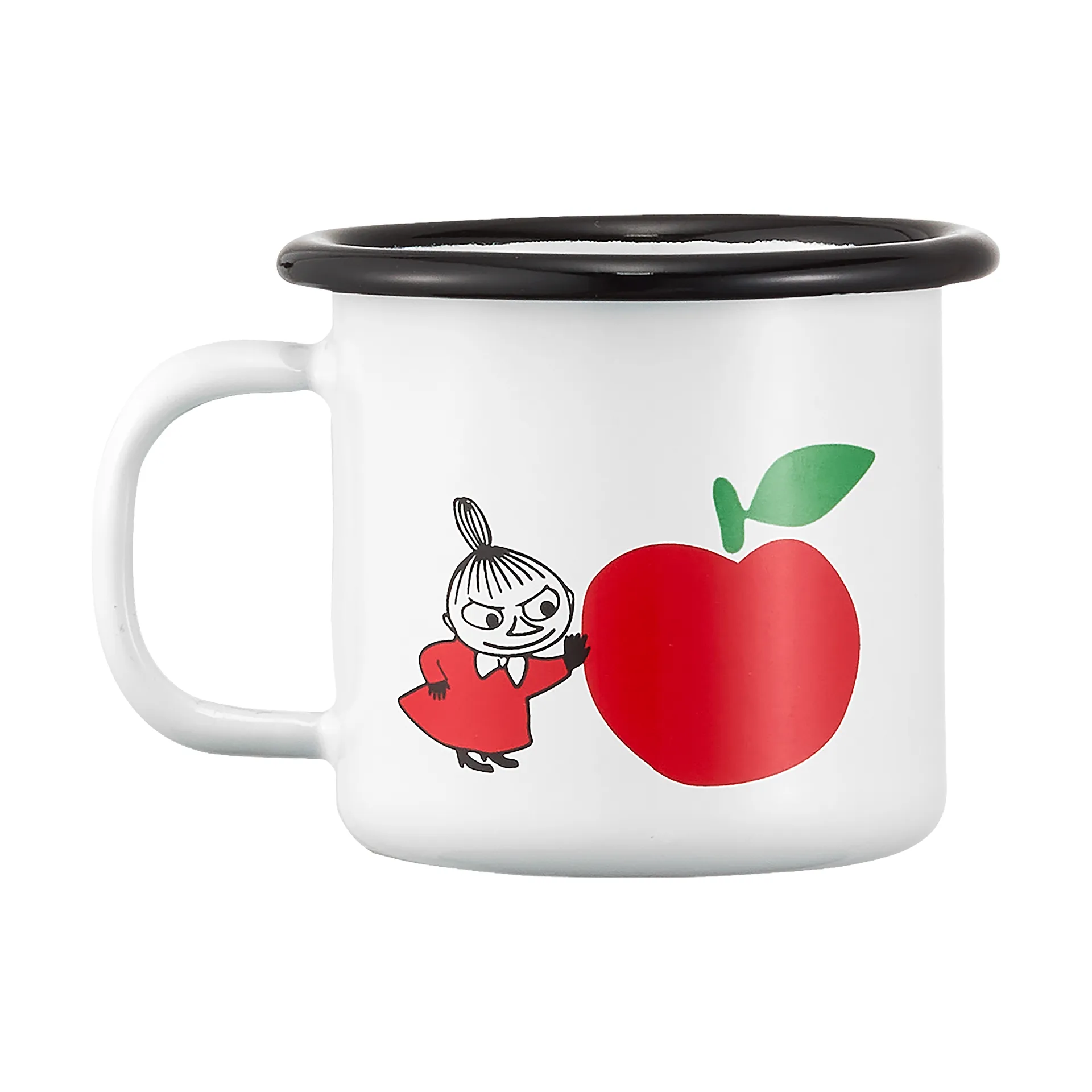 Moomin enamel mug 1.5 dl, Joyfull Apples Muurla