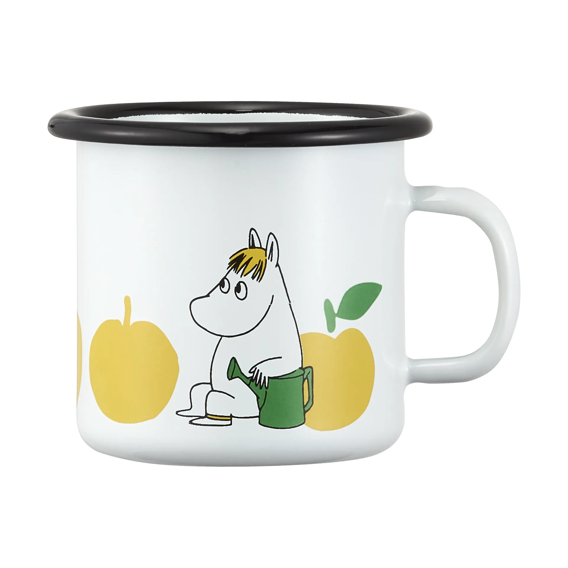 Moomin enamel mug 25 cl, Joyfull Apples Muurla