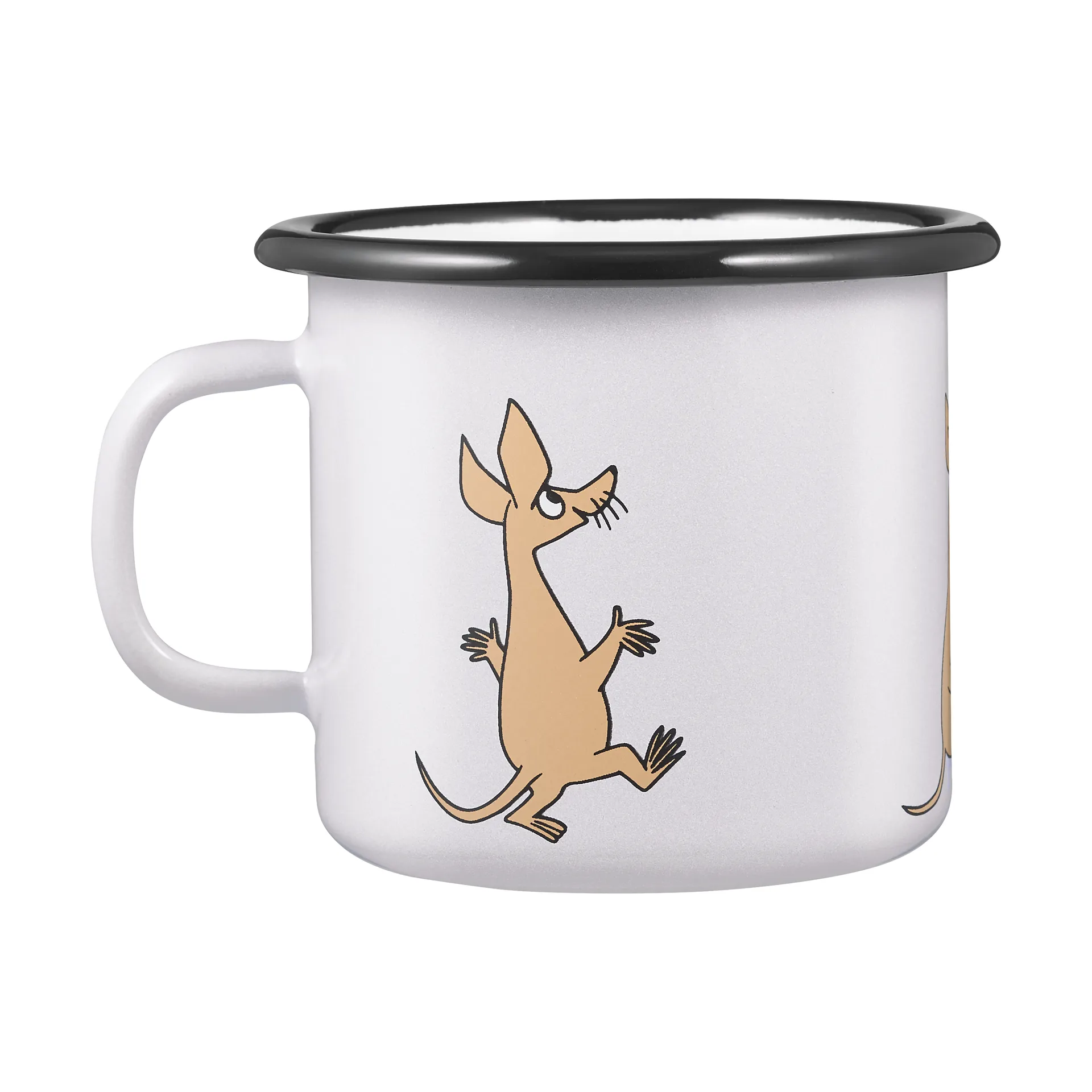 Moomin enamel mug 25 cl, Retro Sniff Muurla