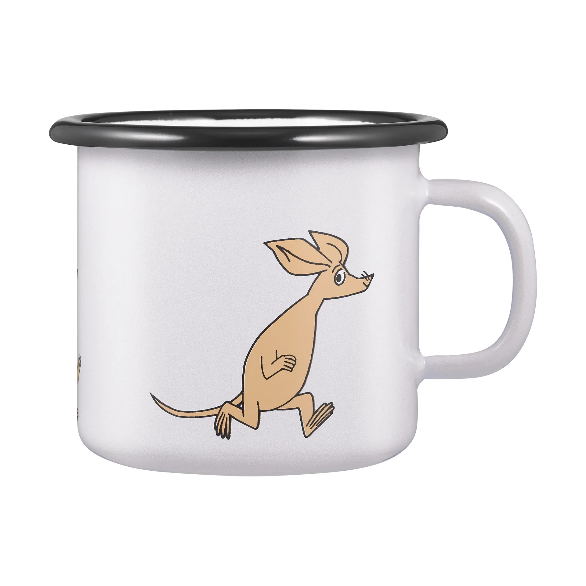 Moomin enamel mug 25 cl, Retro Sniff Muurla