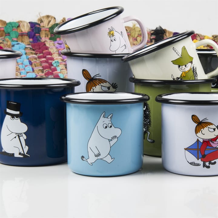 Moomin enamel mug, 2.5 dl Muurla