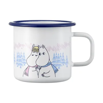 Moomin enamel mug 37 cl - Frosty Day - Muurla