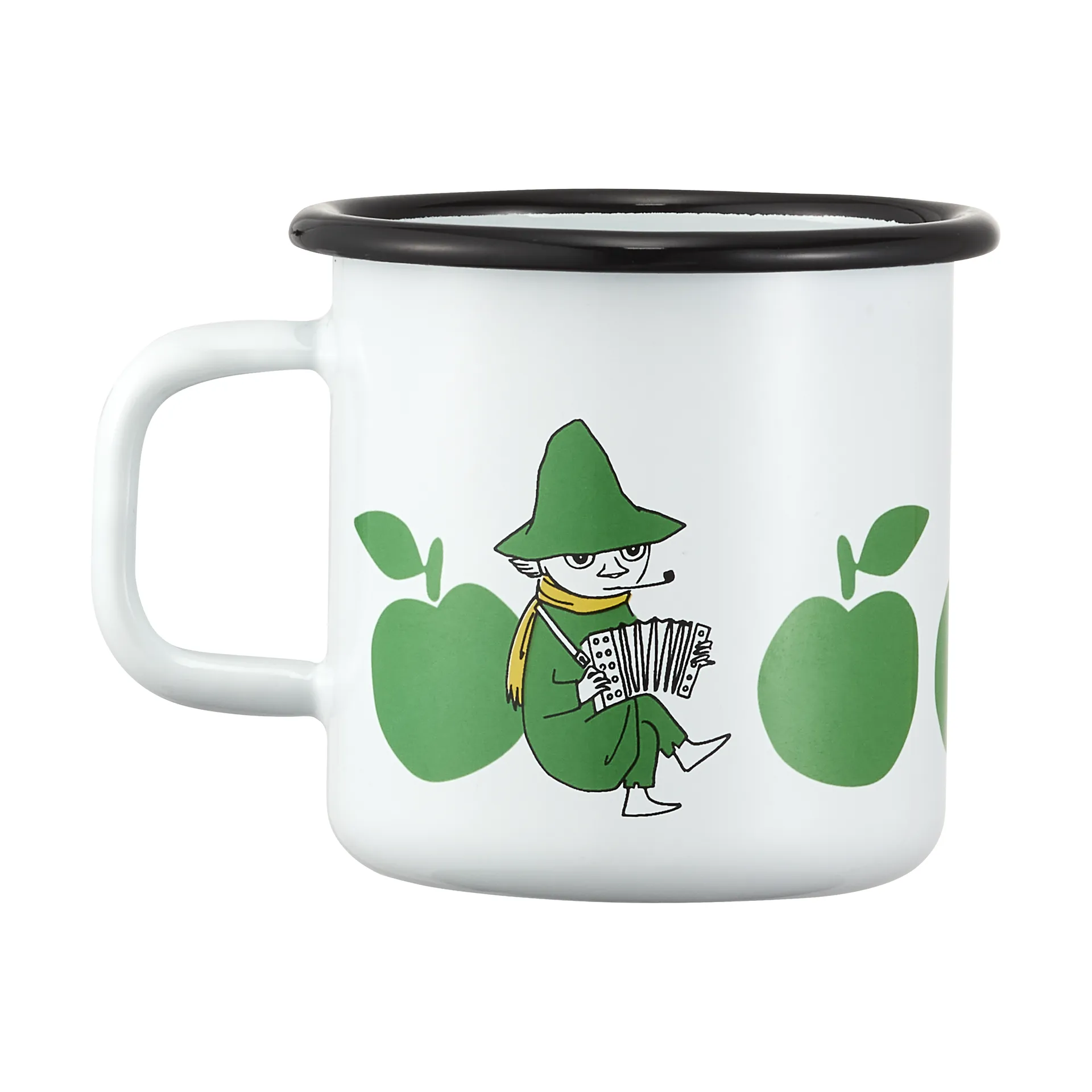 Moomin enamel mug 37 cl, Joyfull Apples Muurla