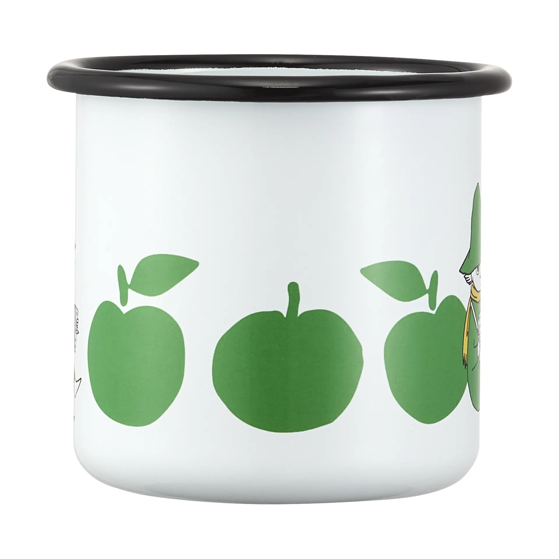 Moomin enamel mug 37 cl, Joyfull Apples Muurla