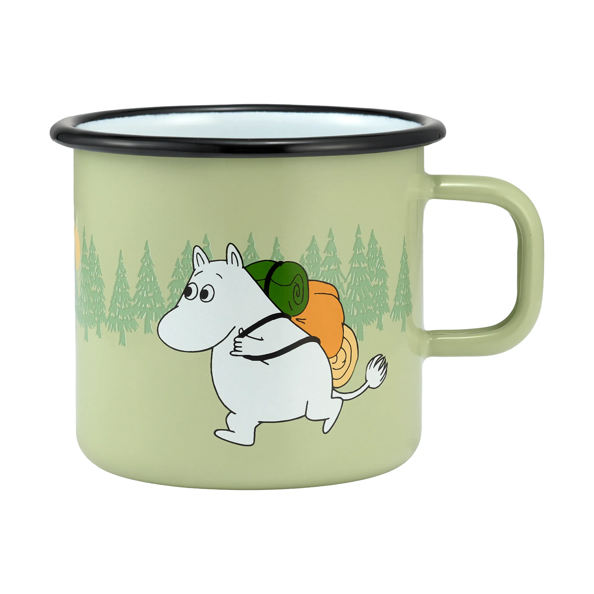 Moomin enamel mug 550 ml, Campers Muurla