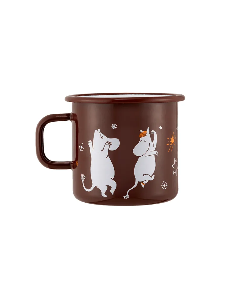 Moomin enamel mug 550 ml, Comet Muurla