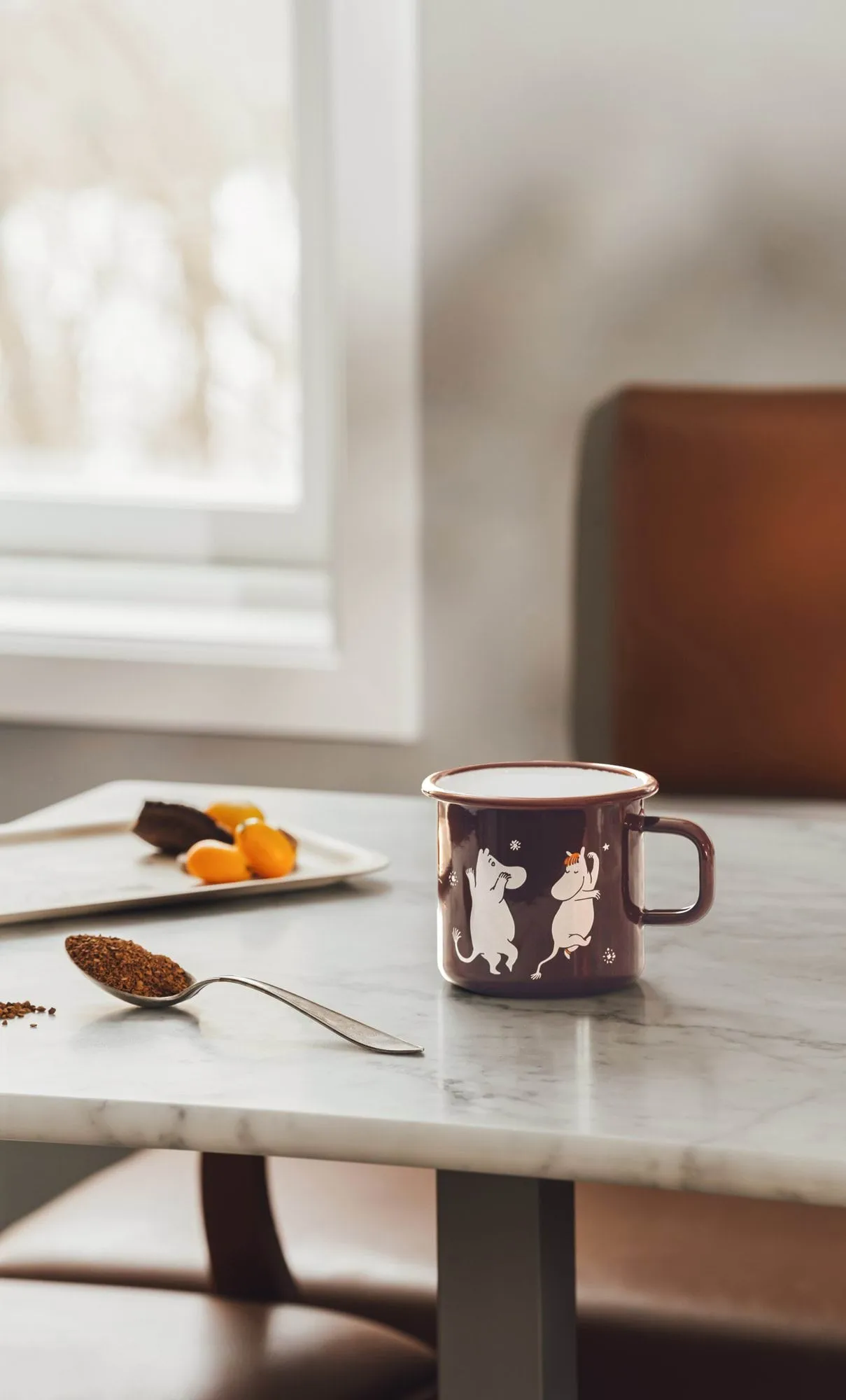 Moomin enamel mug 550 ml, Comet Muurla