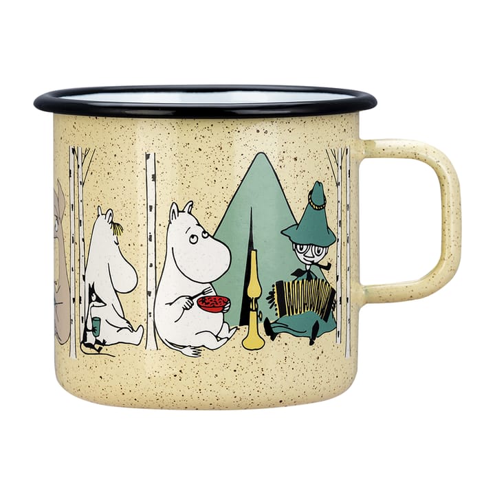 Moomin enamel mug 80 cl, Campers Muurla