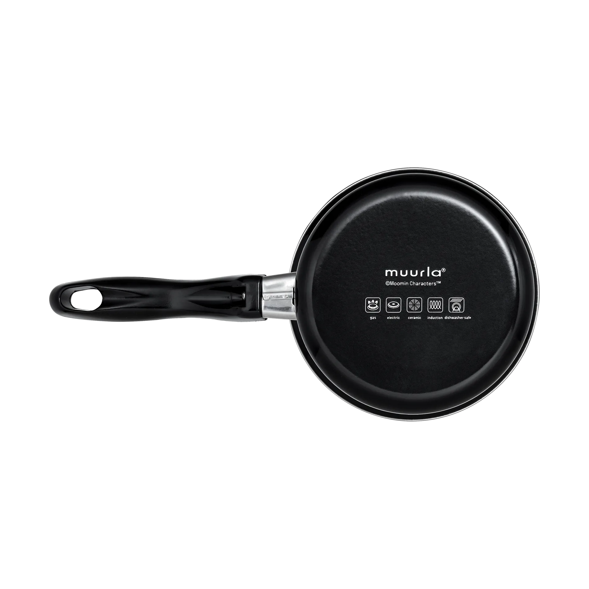 Moomin enamel saucepan 1 L, The Kitchen Muurla