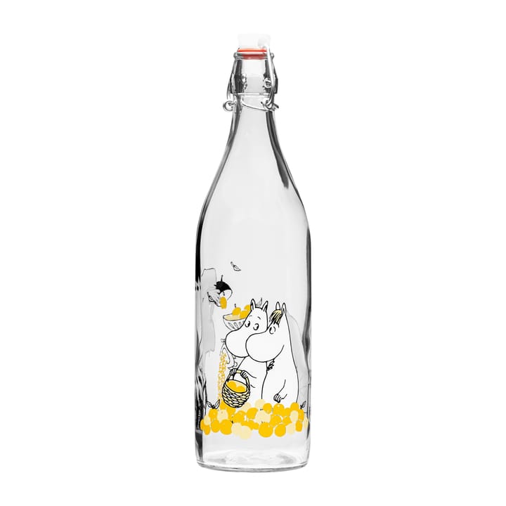 Moomin glass bottle 1 L - Fruits - Muurla