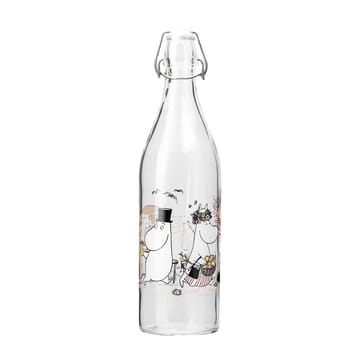 Moomin glass bottle 1 L - The Beach - Muurla