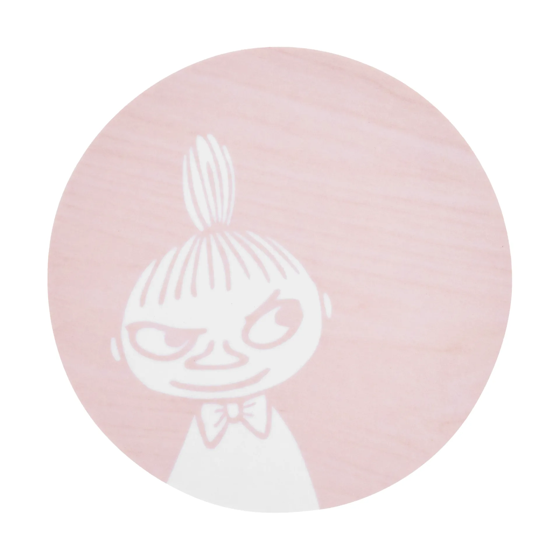 Moomin glass coaster Ø10 cm, Little My Muurla