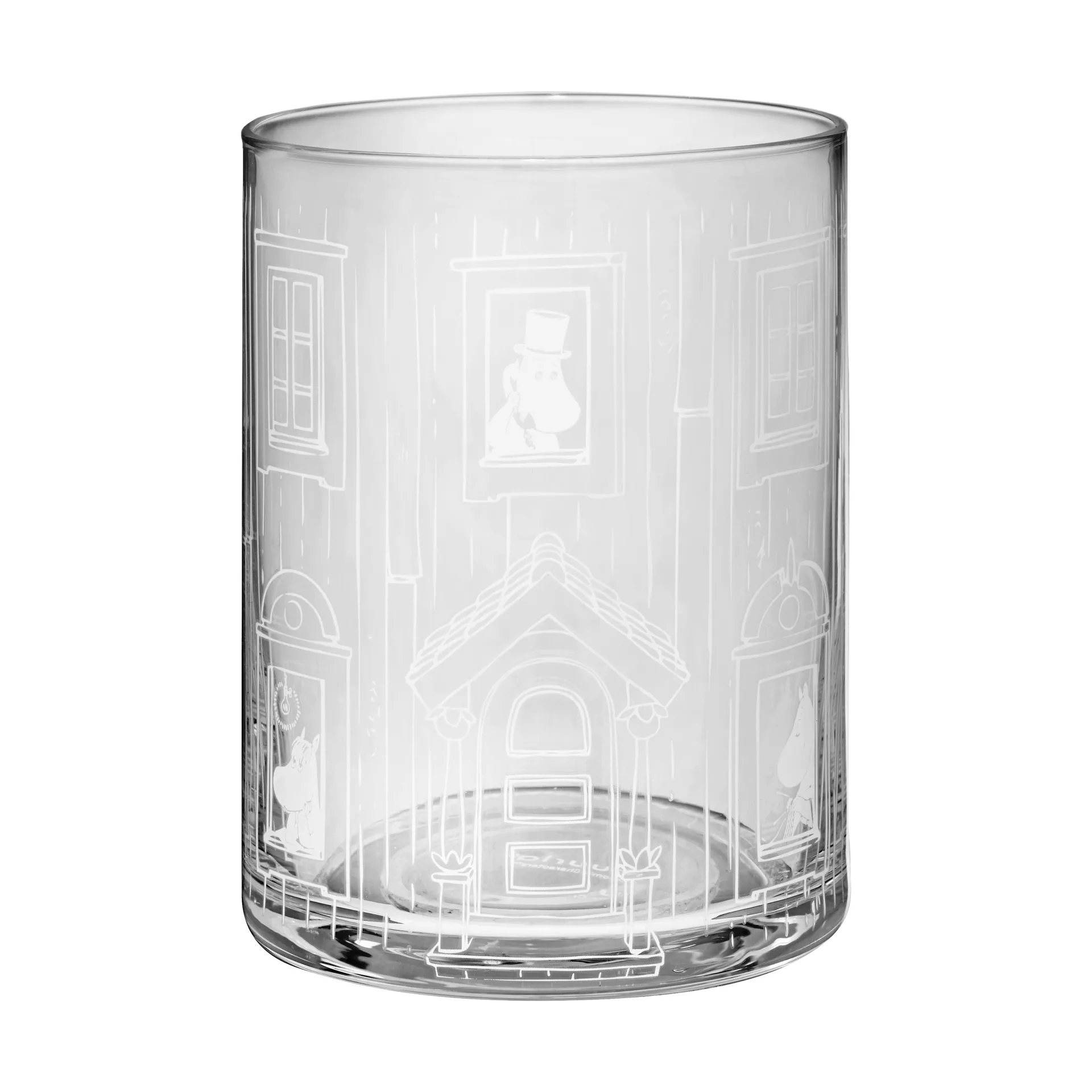 Moomin glass jar Ø9x18.5 cm, Moominhouse Muurla