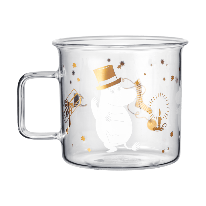 Moomin glass mug 35 cl, Sparkling stars Muurla