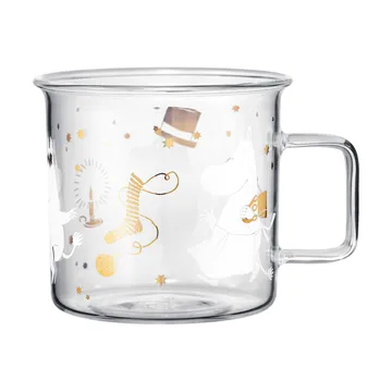 Moomin glass mug 35 cl - Sparkling stars - Muurla