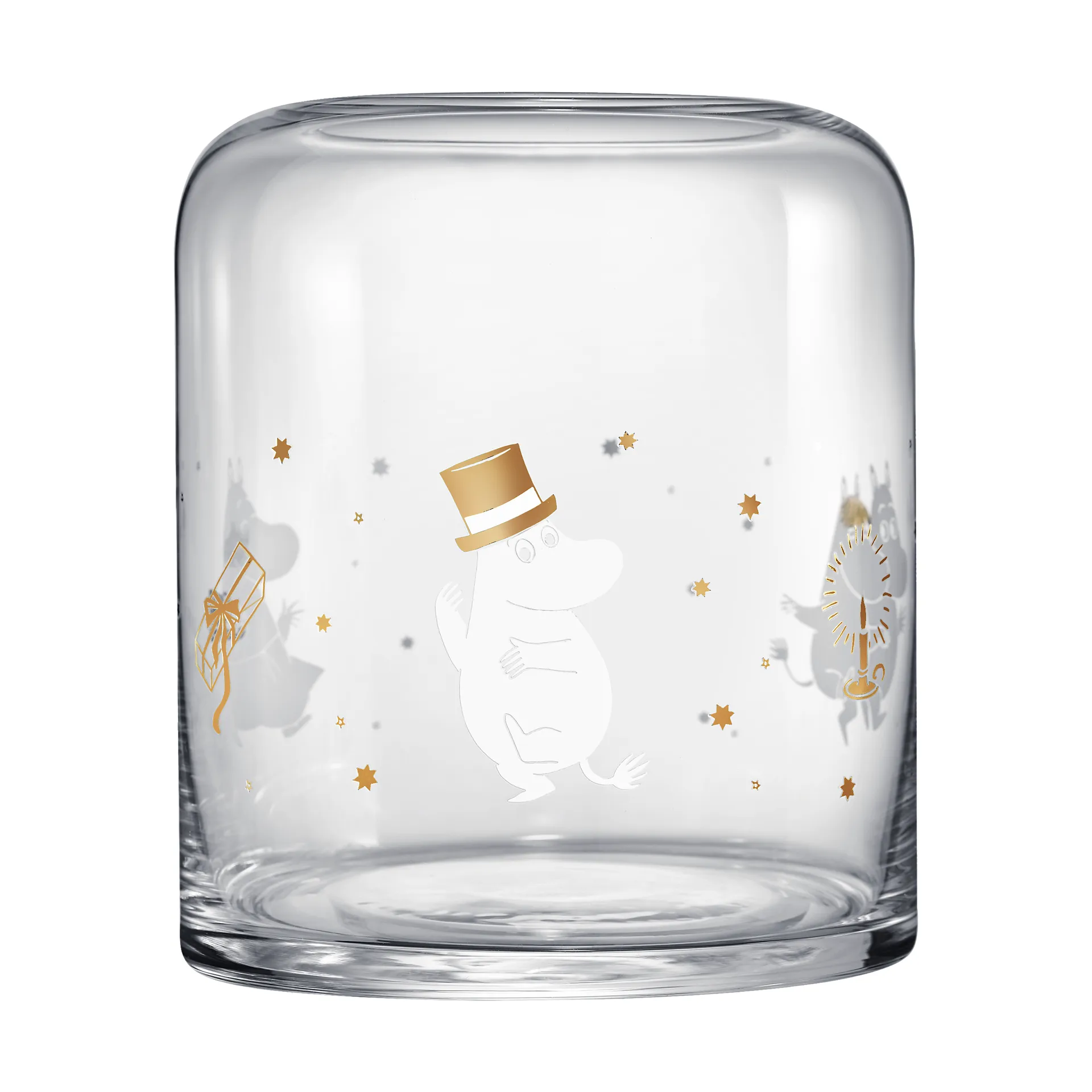 Moomin lantern 18 cm, Sparkling stars Muurla