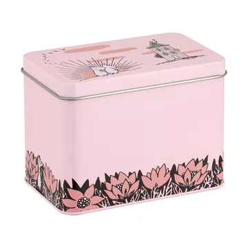 Moomin tin jar 12x8x9 cm - Friendship - Muurla