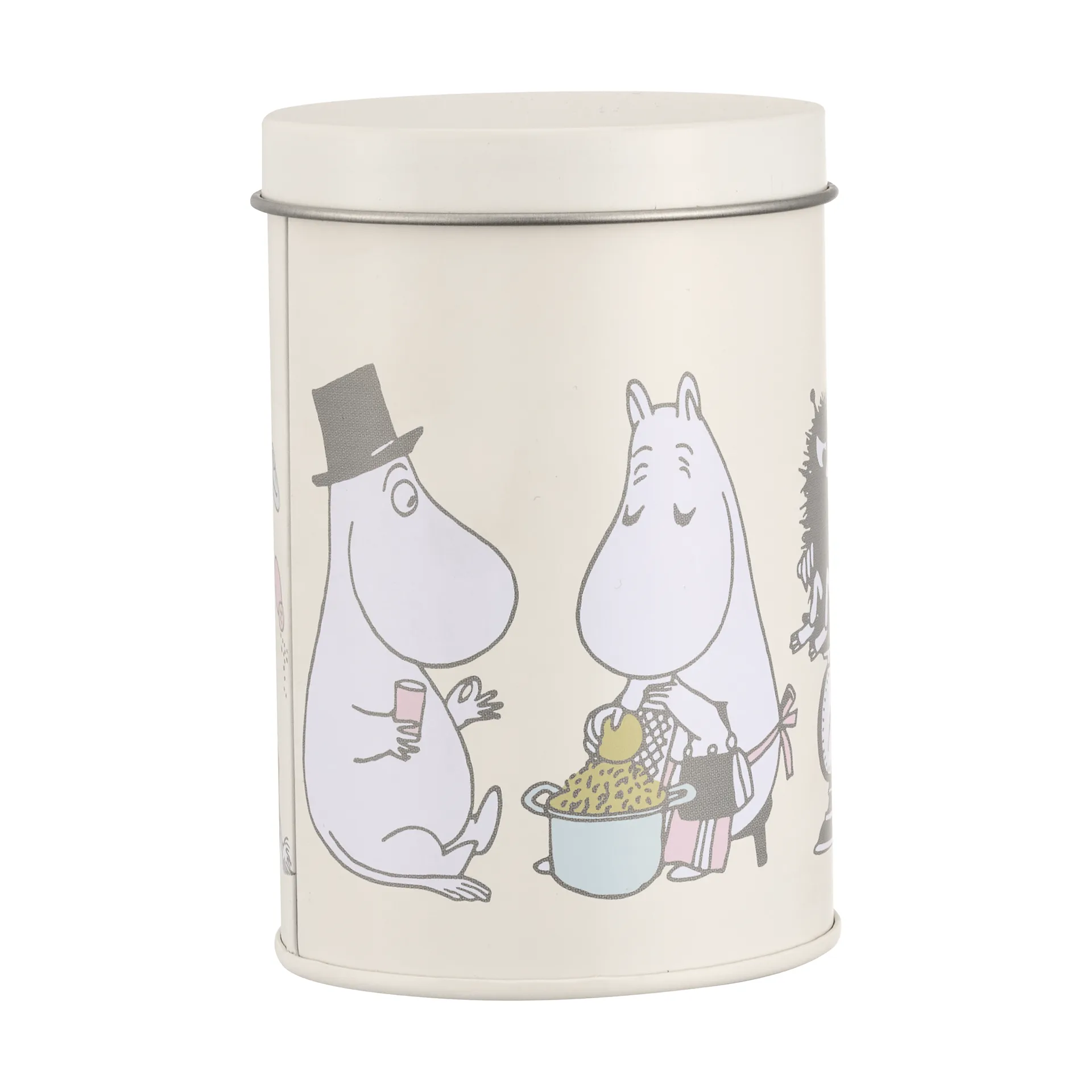 Moomin tin jar Ø6.7x10 cm, Bon Appétit Muurla