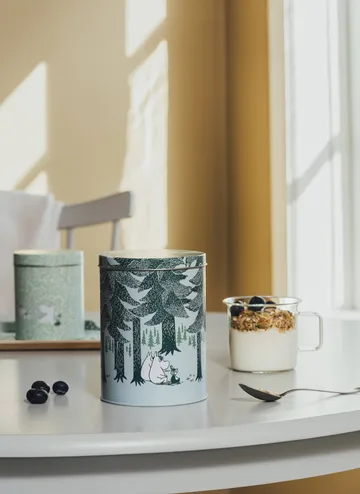 Moomin tin jar set 2 pcs - Forest - Muurla