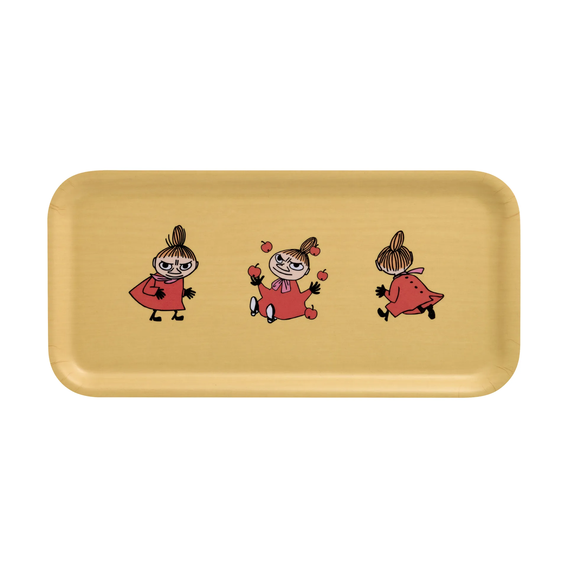 Moomin tray 13x27 cm, Retro Little My Muurla