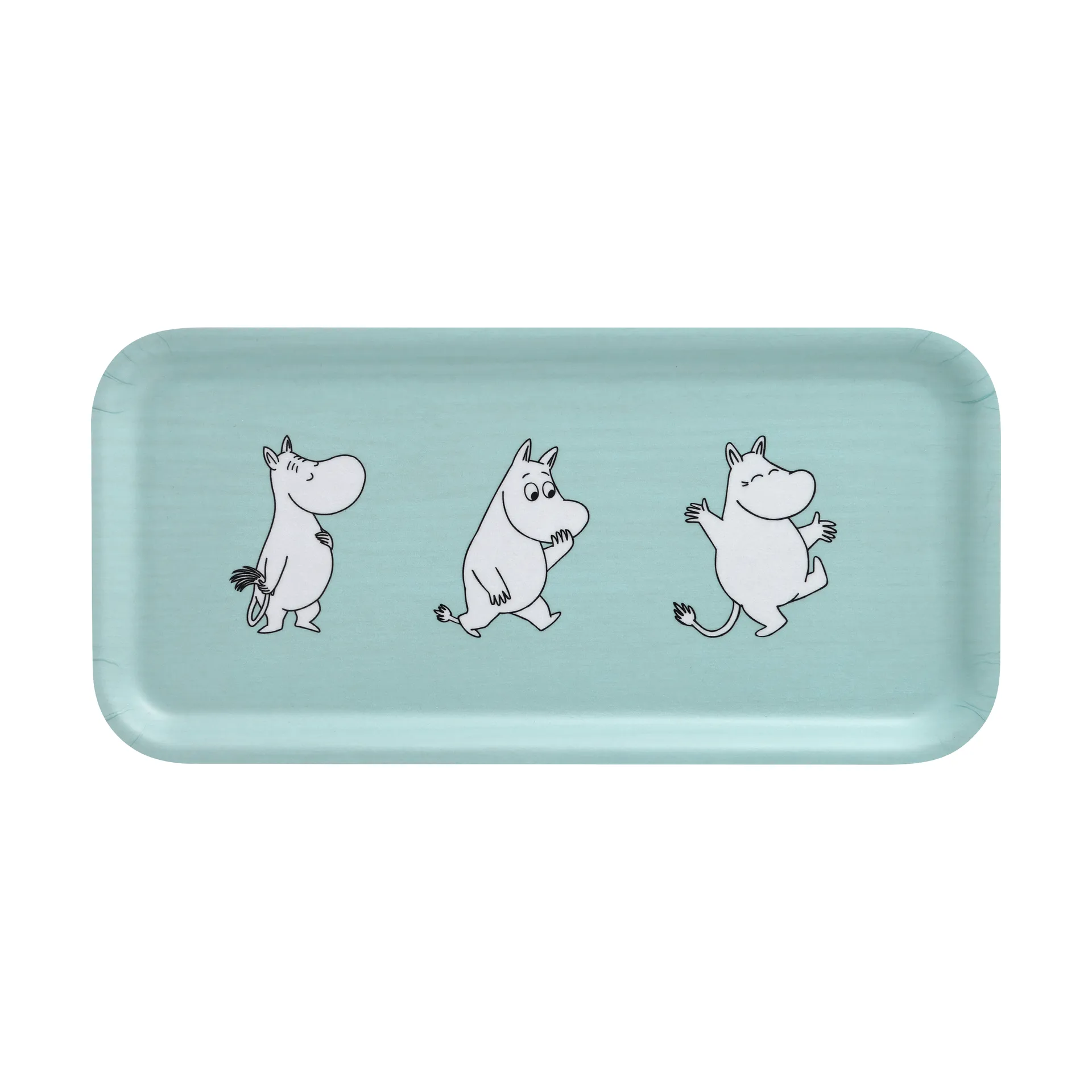 Moomin tray 13x27 cm, Retro Moomin Muurla