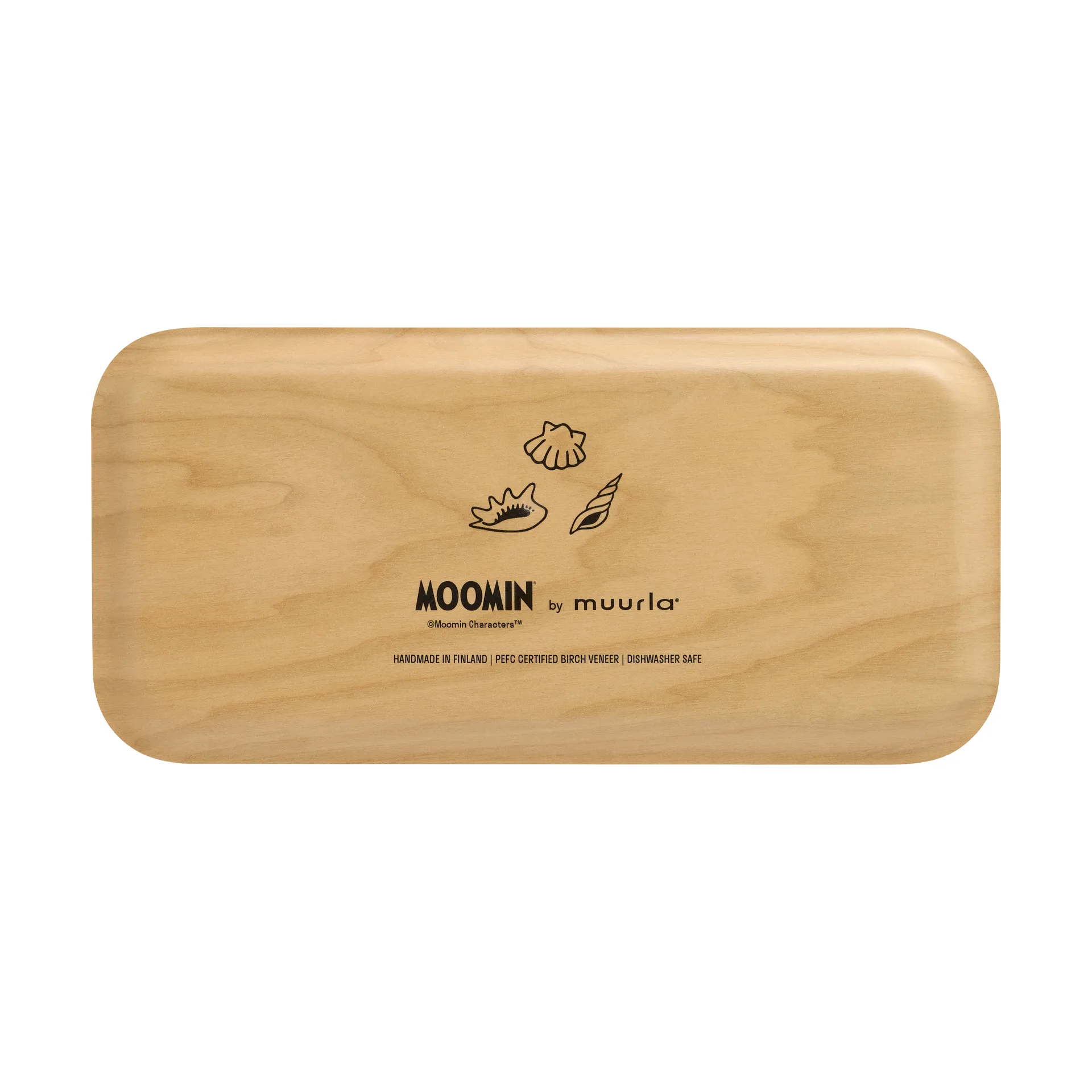 Moomin tray 13x27 cm, Retro Moomin Muurla