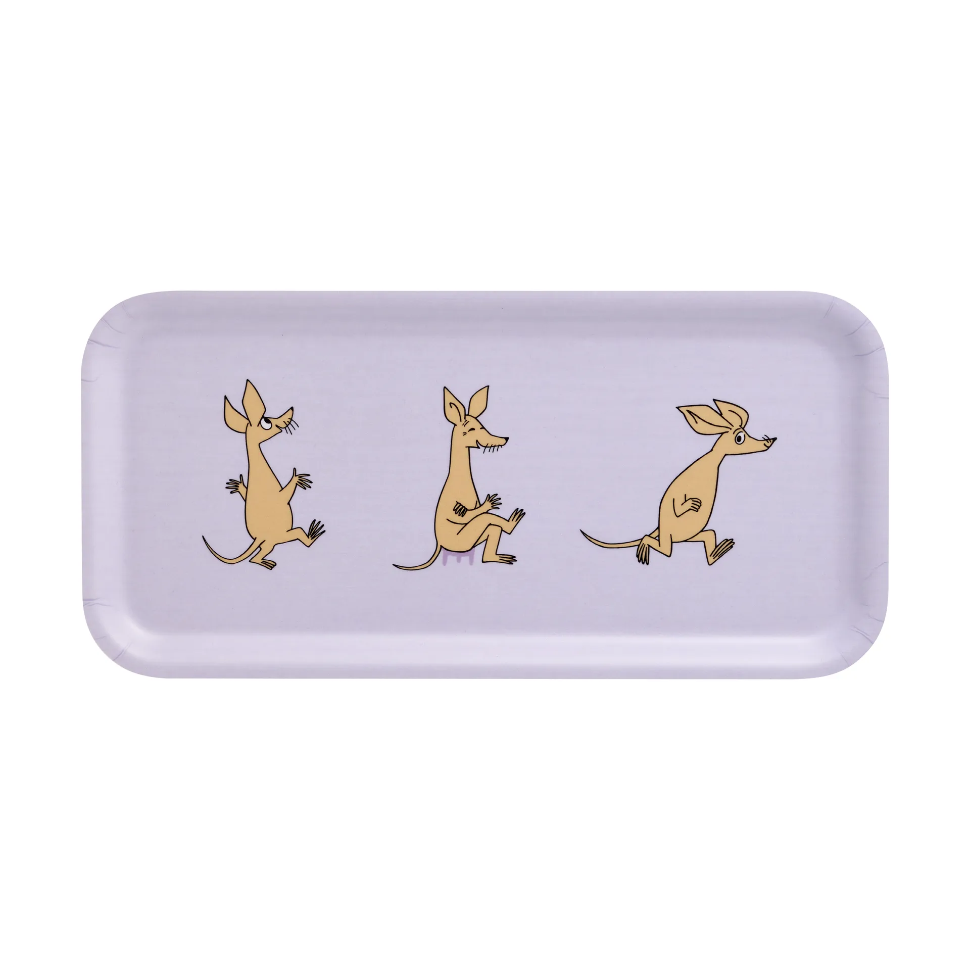 Moomin tray 13x27 cm, Retro Sniff Muurla