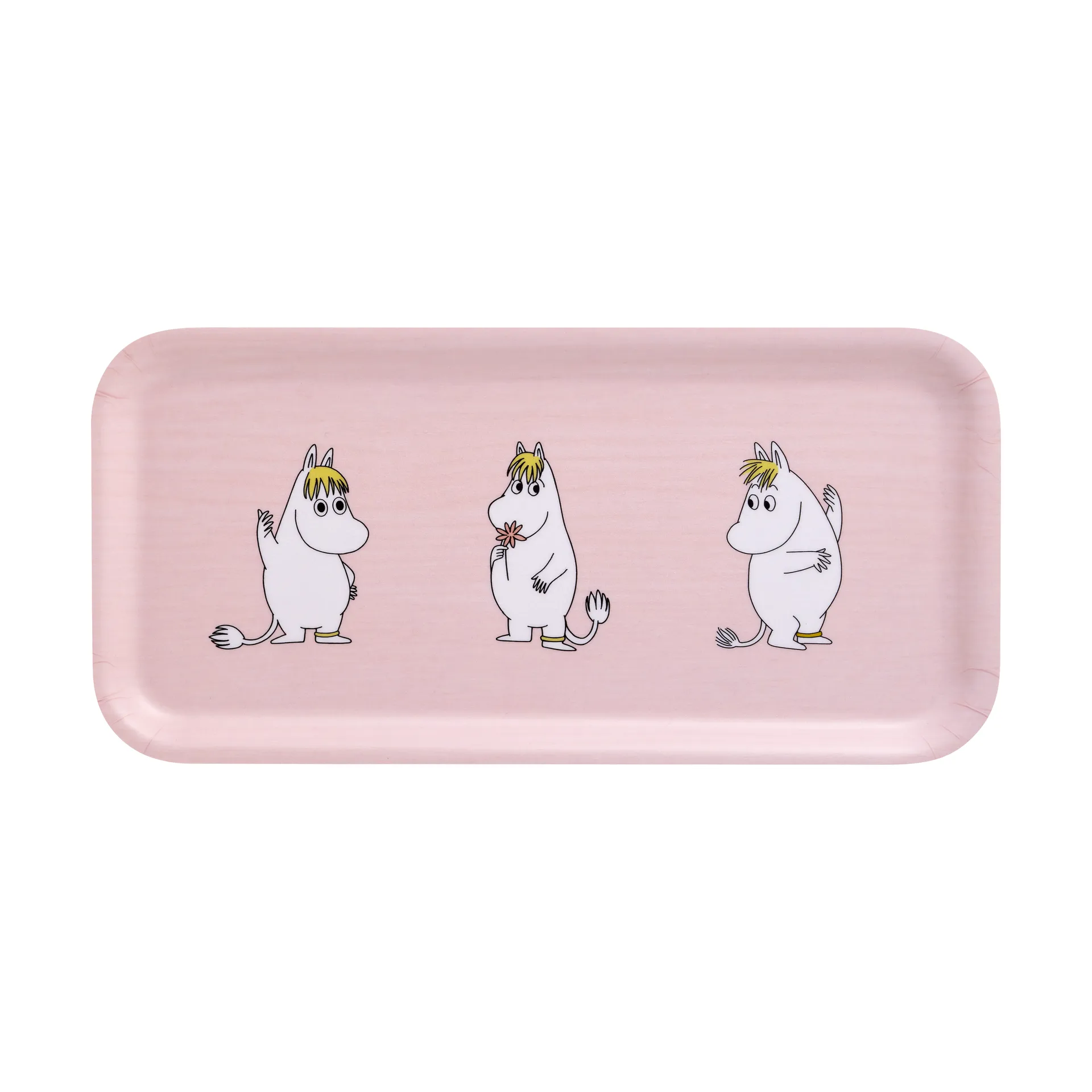 Moomin tray 13x27 cm, Retro Snorkmaiden Muurla