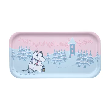 Moomin tray 22x43 cm - Frosty Day - Muurla