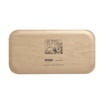 Moomin tray 22x43 cm - In the garden - Muurla