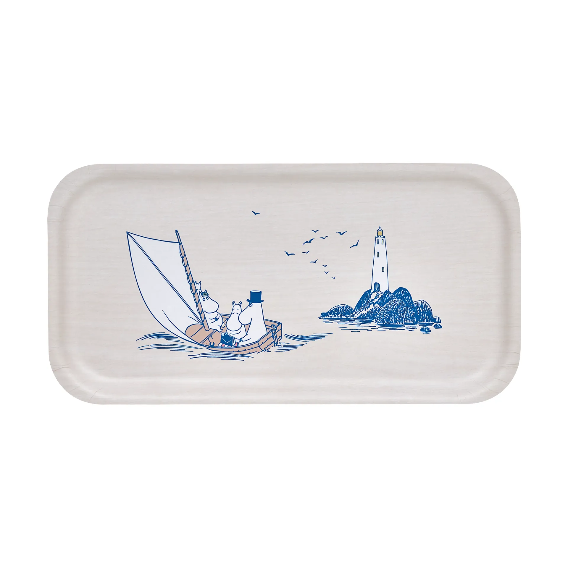 Moomin tray 22x43 cm, Sailors Muurla