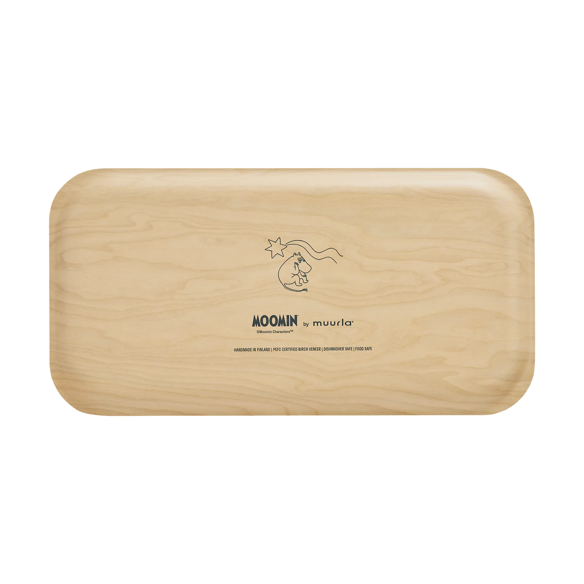 Moomin tray 22x43 cm, The rush Muurla