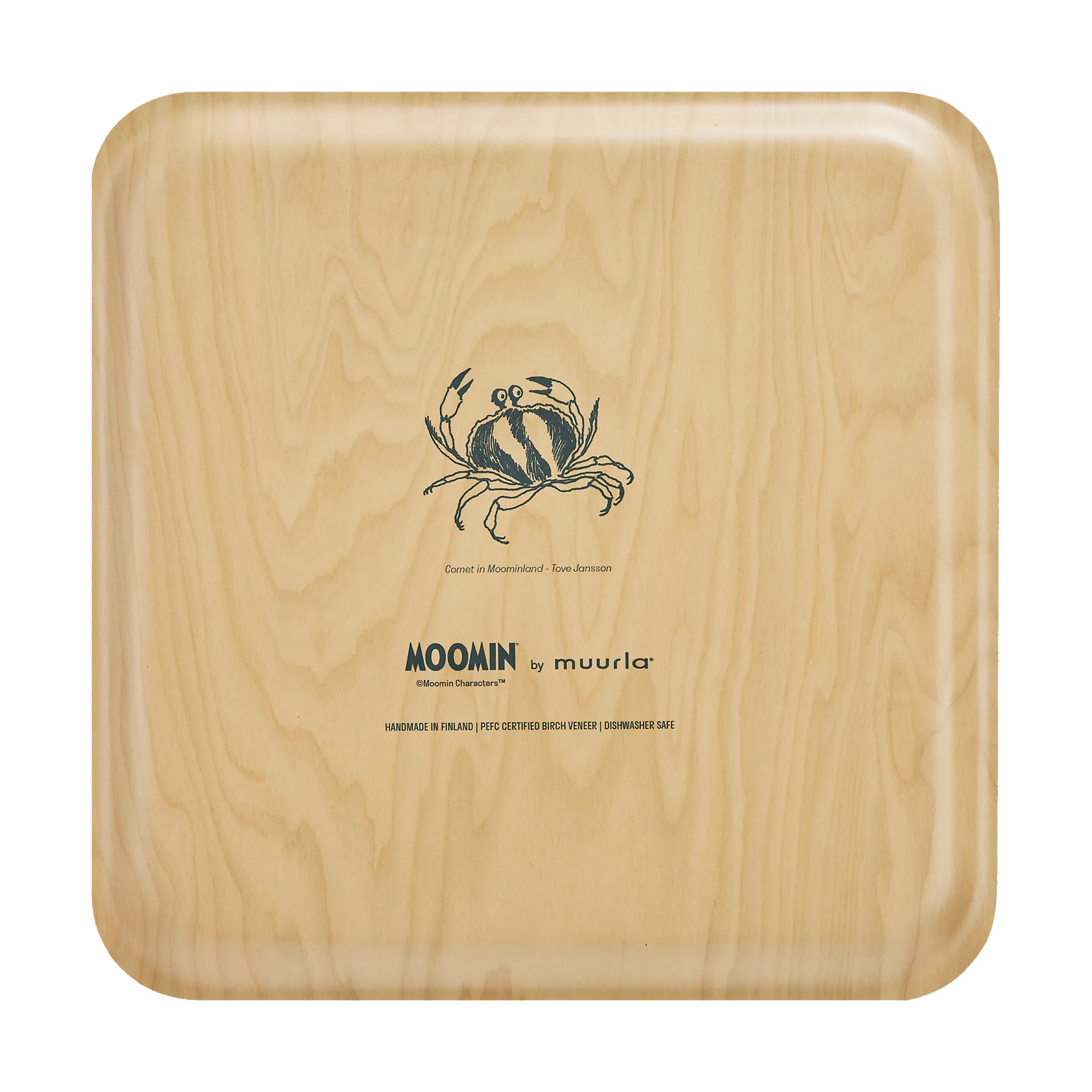 Moomin tray 33x33 cm, The dive Muurla