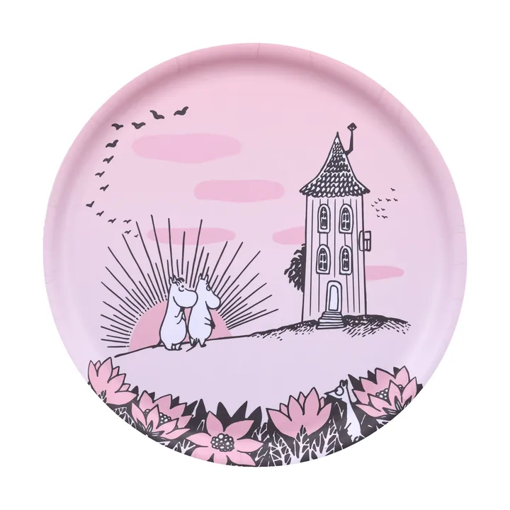 Moomin tray Ø35 cm - Friendship - Muurla