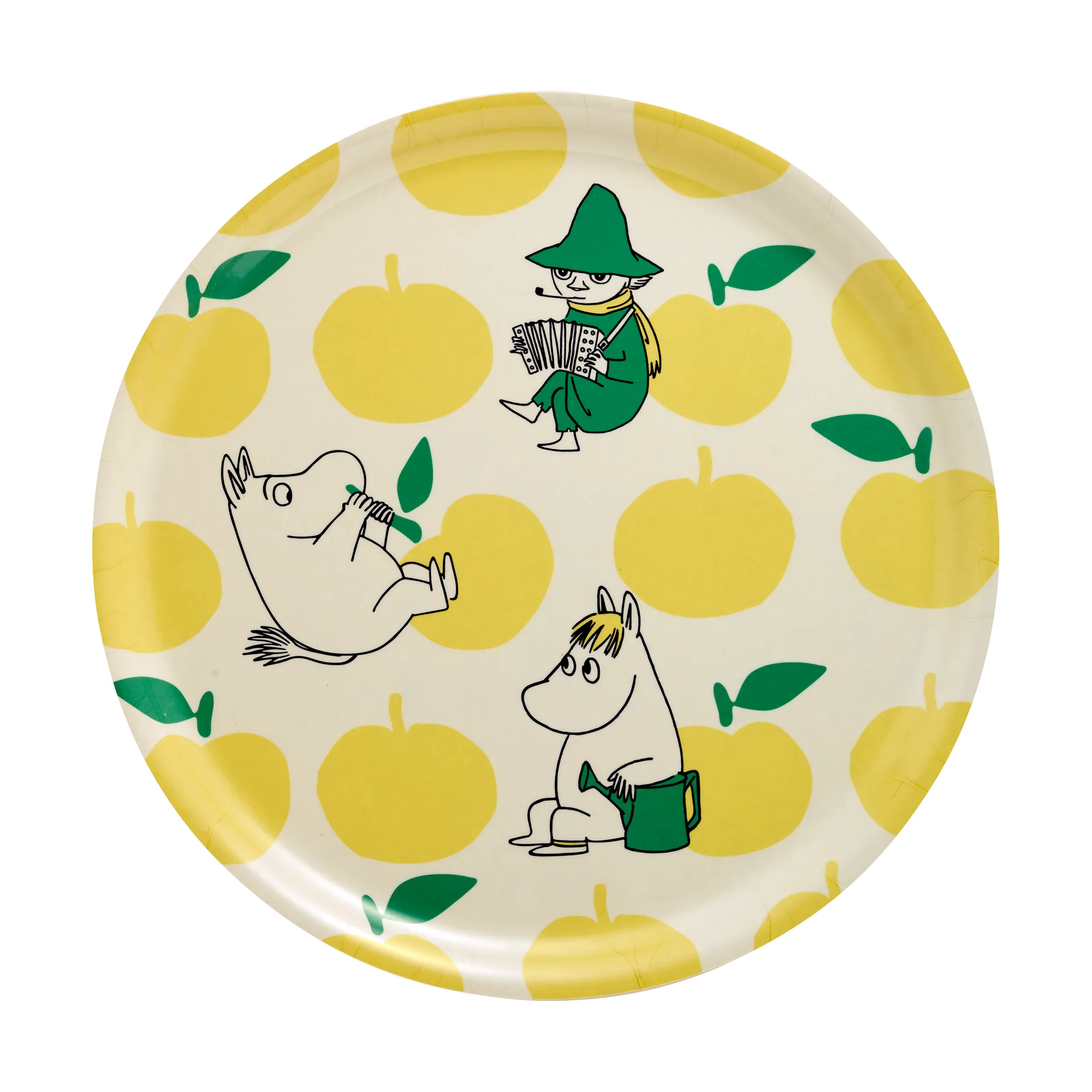 Moomin tray Ø35 cm, Joyfull Apples Muurla