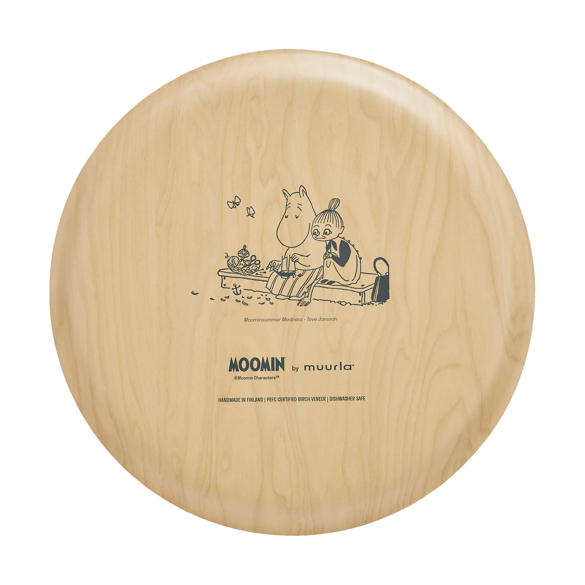 Moomin tray Ø35 cm, Summer night Muurla