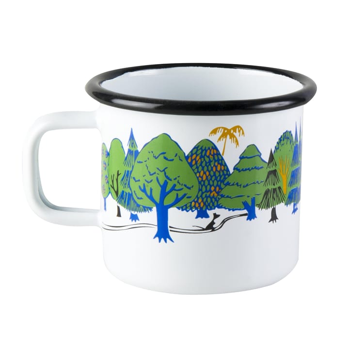 Moomin valley enamel mug - 3.7 dl - Muurla