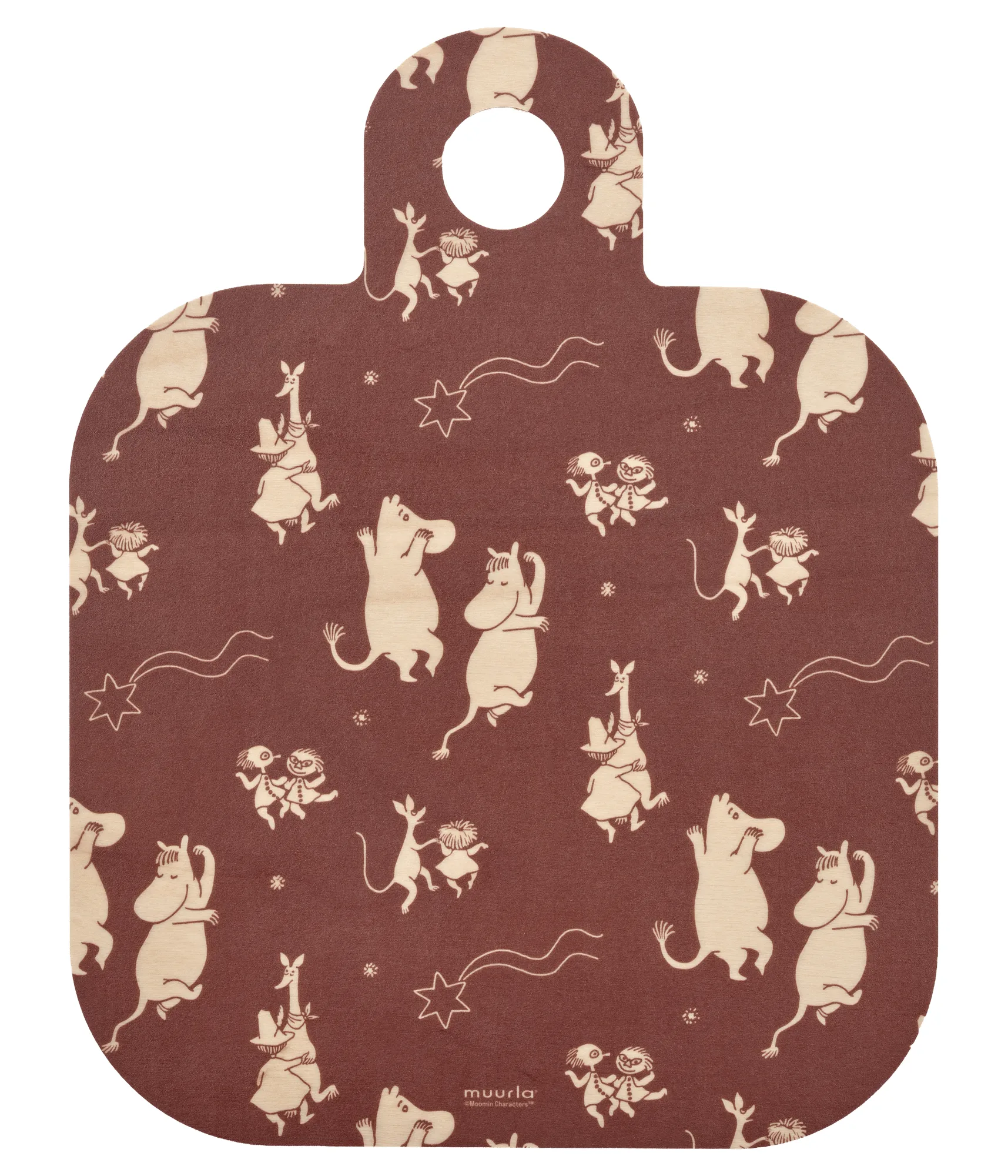Mumin Chop & Serve chopping board 25x32 cm, Comet Muurla