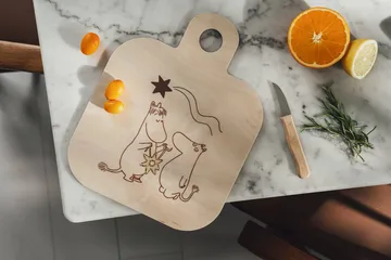 Mumin Chop & Serve chopping board 25x32 cm - Comet - Muurla