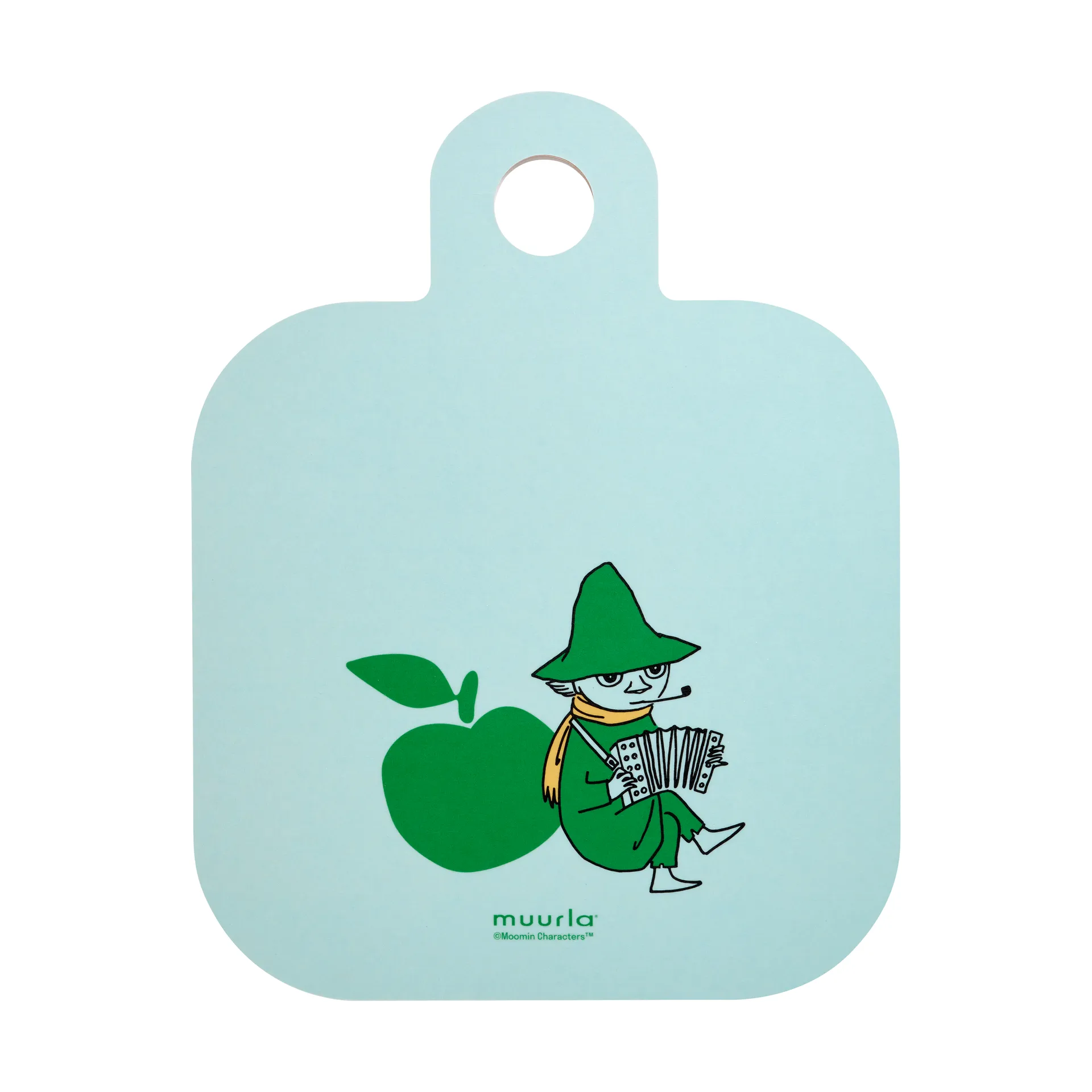 Mumin Chop & Serve chopping board 25x32 cm, Joyfull Apples Muurla